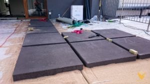 układanie płyt tarasowych