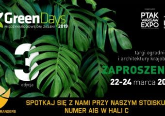 zaproszenie na targi green days od garden rangers