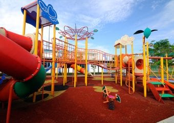 Nawierzchnia EPDM na placu zabaw